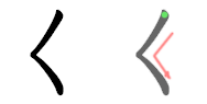Hiragana Diagram く – Paul Baptist's Japanese Blog